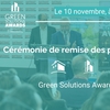 Green Solutions Awards 2020-21 : rendez-vous le 10/11 à Glasgow pour la cérémonie de remise de prix internationale Green Solutions Awards 2020-21 : rendez-vous le 10/11 à Glasgow pour la cérémonie de remise de prix internationale